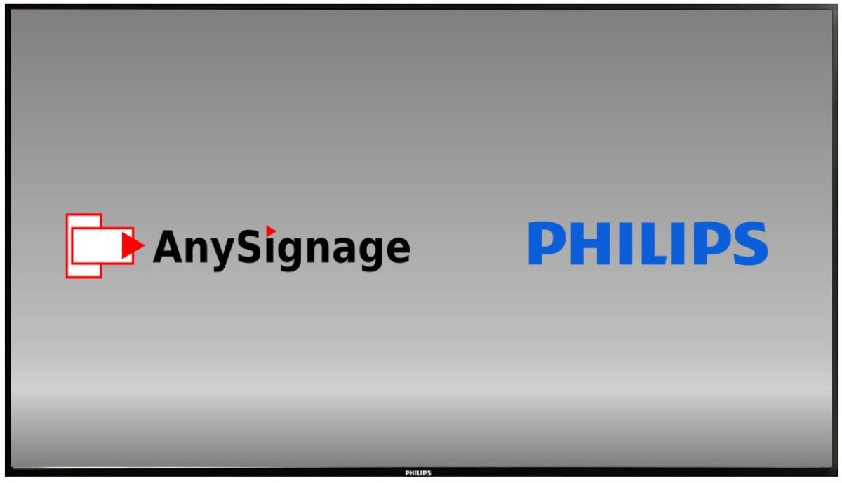 AnySignage installation guide for Philips Displays