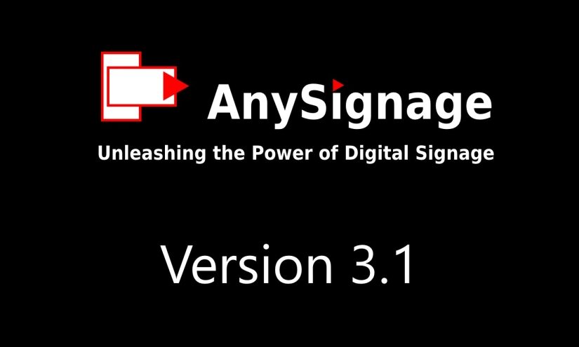 AnySignage V3 released
